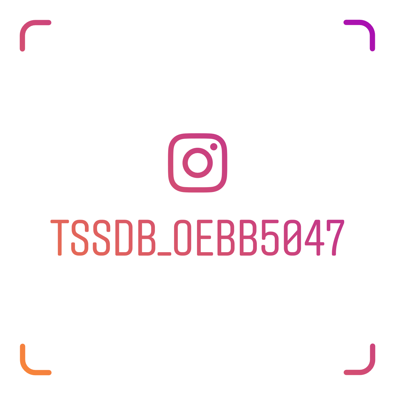 Instagram-Nametag